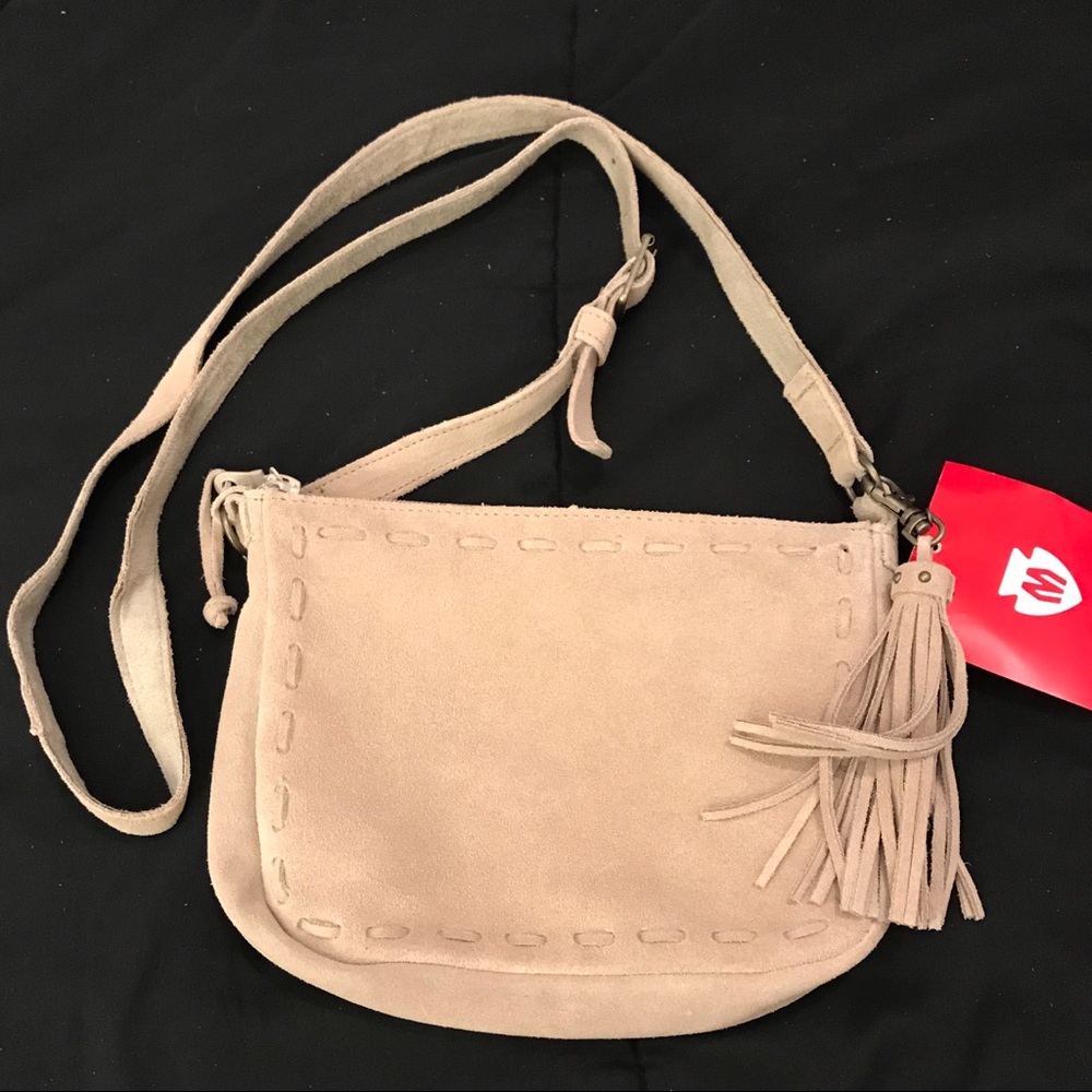Minnetonka suede crossbody